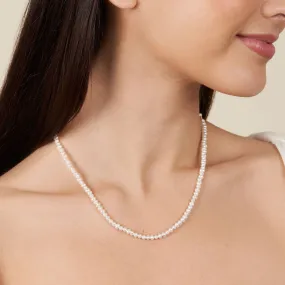 3.5-4.0 mm AA+ Freshwater Pearl Necklace