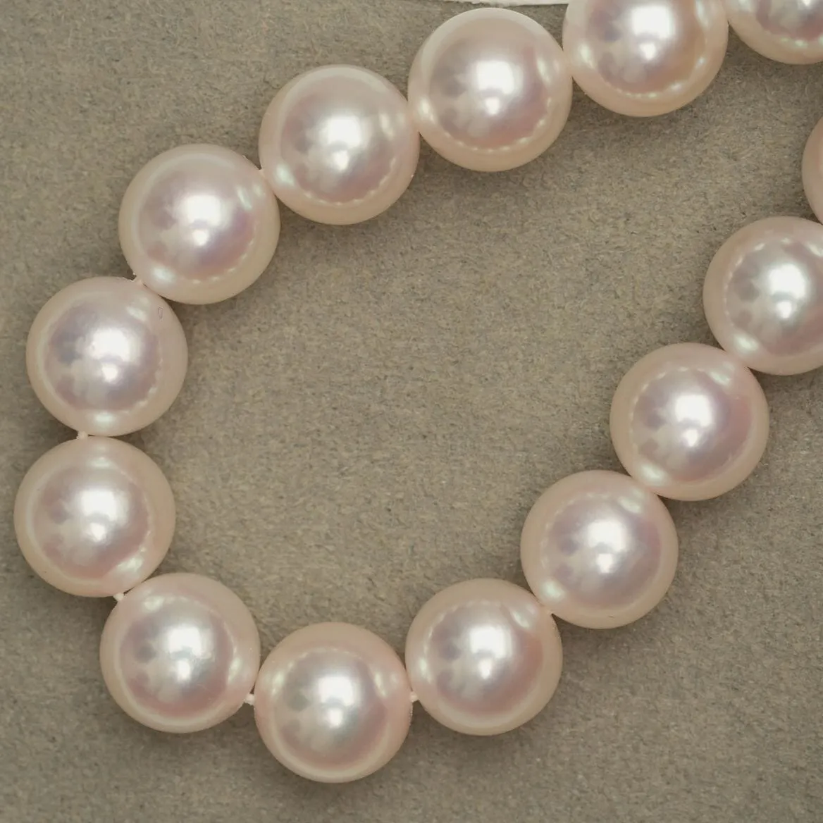 8.03-8.50 mm GIA Certified Hanadama Akoya Pearl Necklace