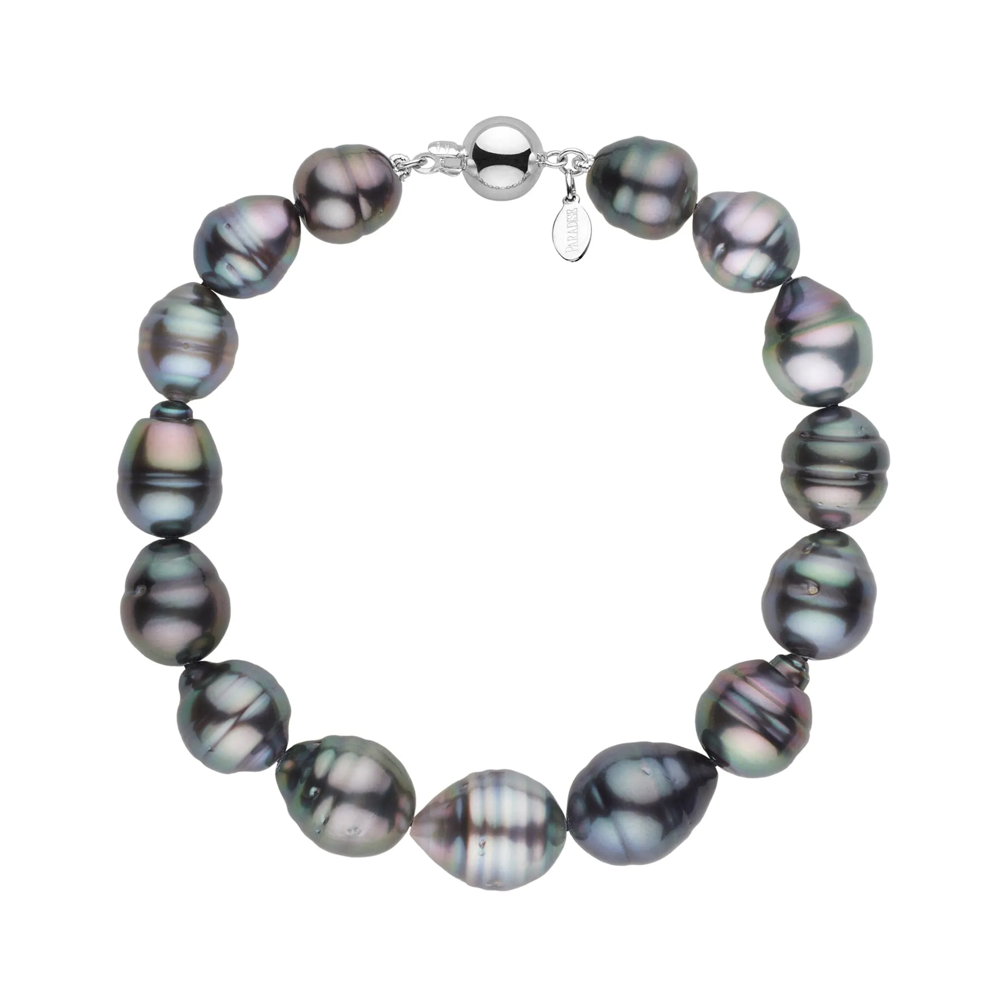 8.3-10.4 mm AA+/AAA Tahitian Baroque Pearl Bracelet