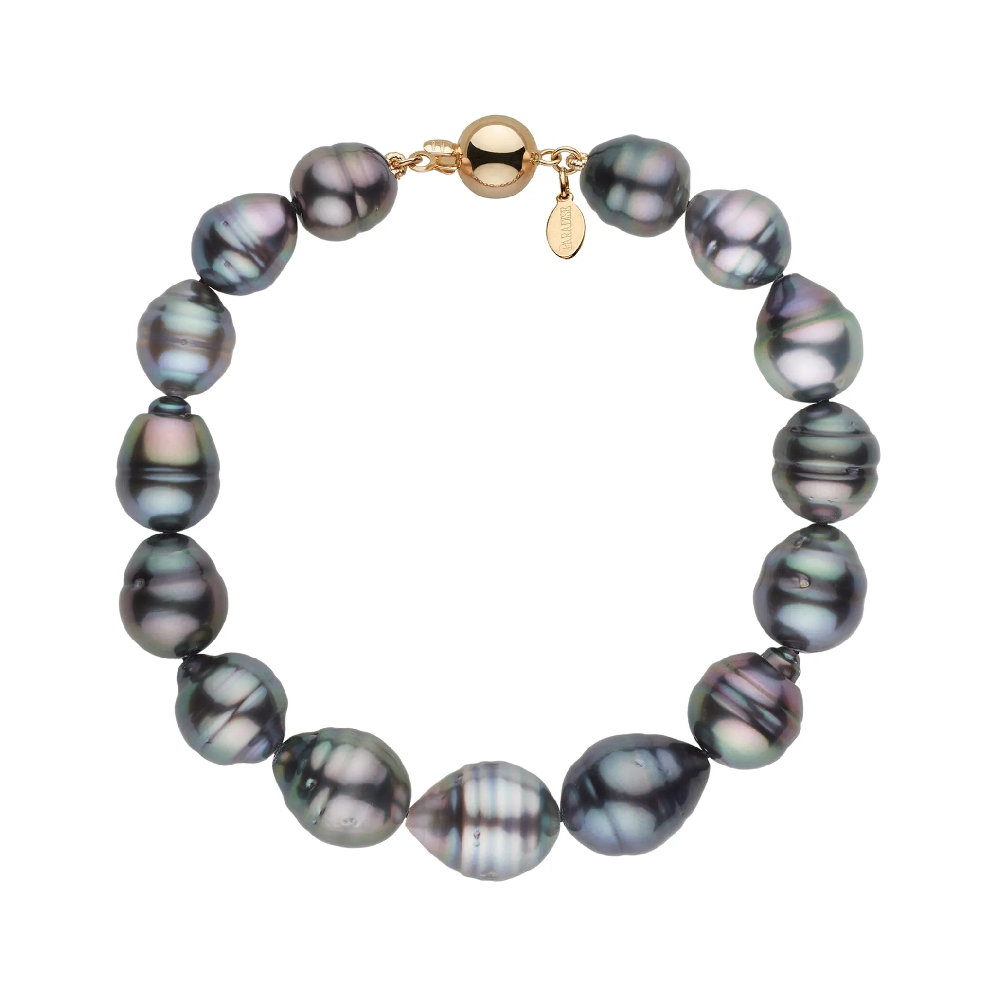 8.3-10.4 mm AA+/AAA Tahitian Baroque Pearl Bracelet