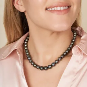 8.5-10.8 mm AA+/AAA Tahitian Round Pearl Necklace