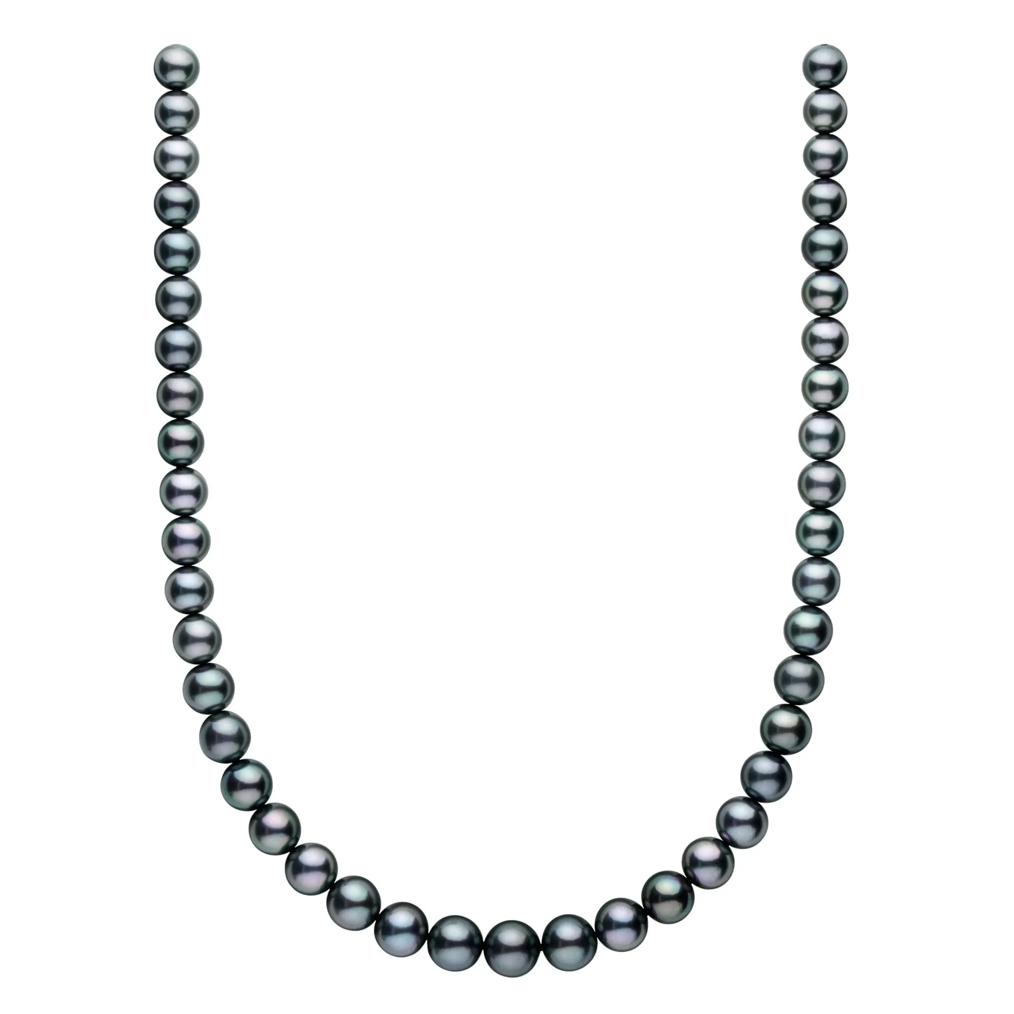 8.5-10.8 mm AA+/AAA Tahitian Round Pearl Necklace