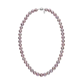 8.5-9.0 mm 18 Inch Lavender Freshadama Freshwater Pearl Necklace