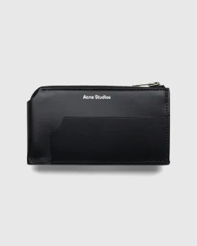 Acne Studios – Leather Zip Wallet Black | Highsnobiety Shop