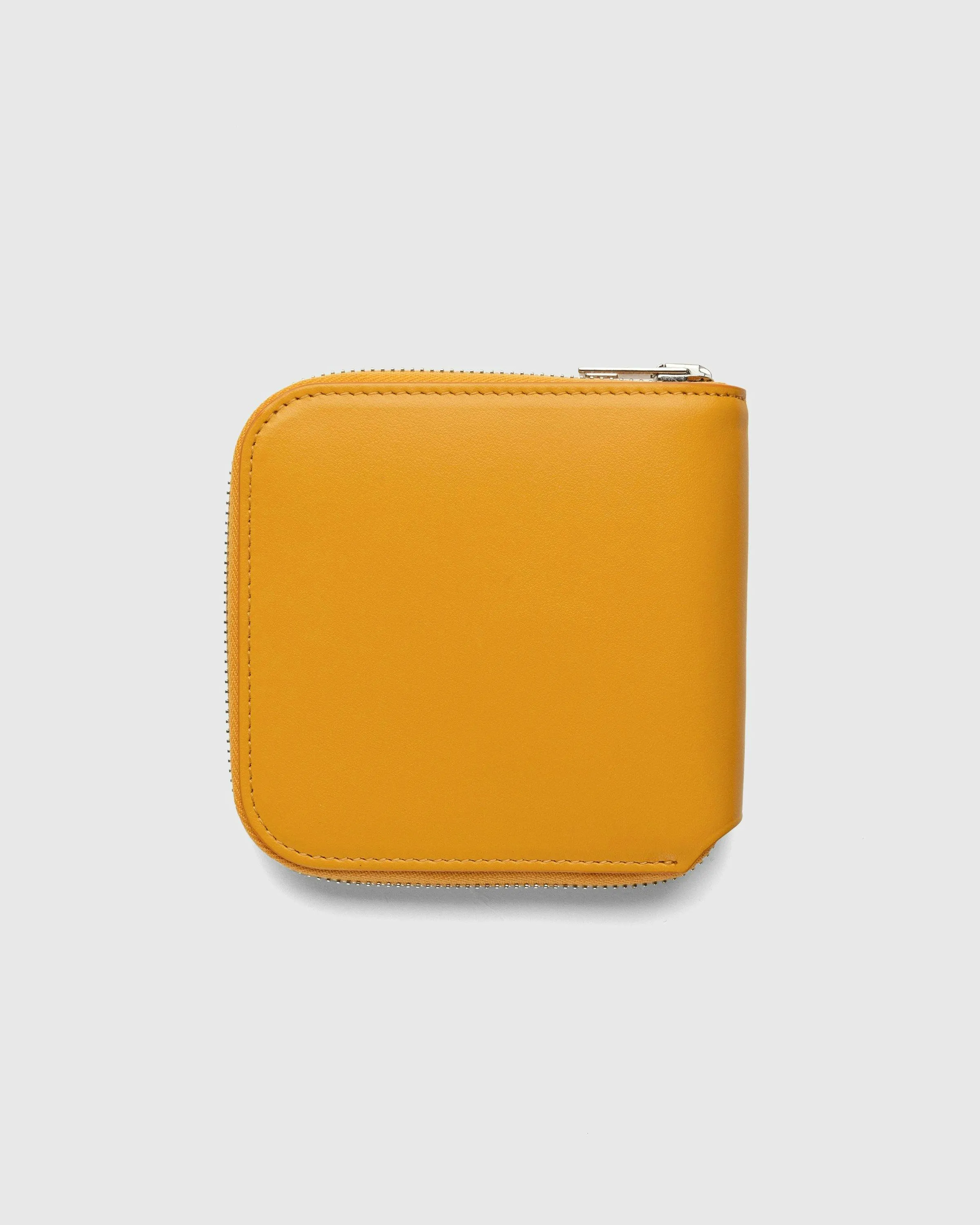 Acne Studios – Leather Zip Wallet Orange | Highsnobiety Shop