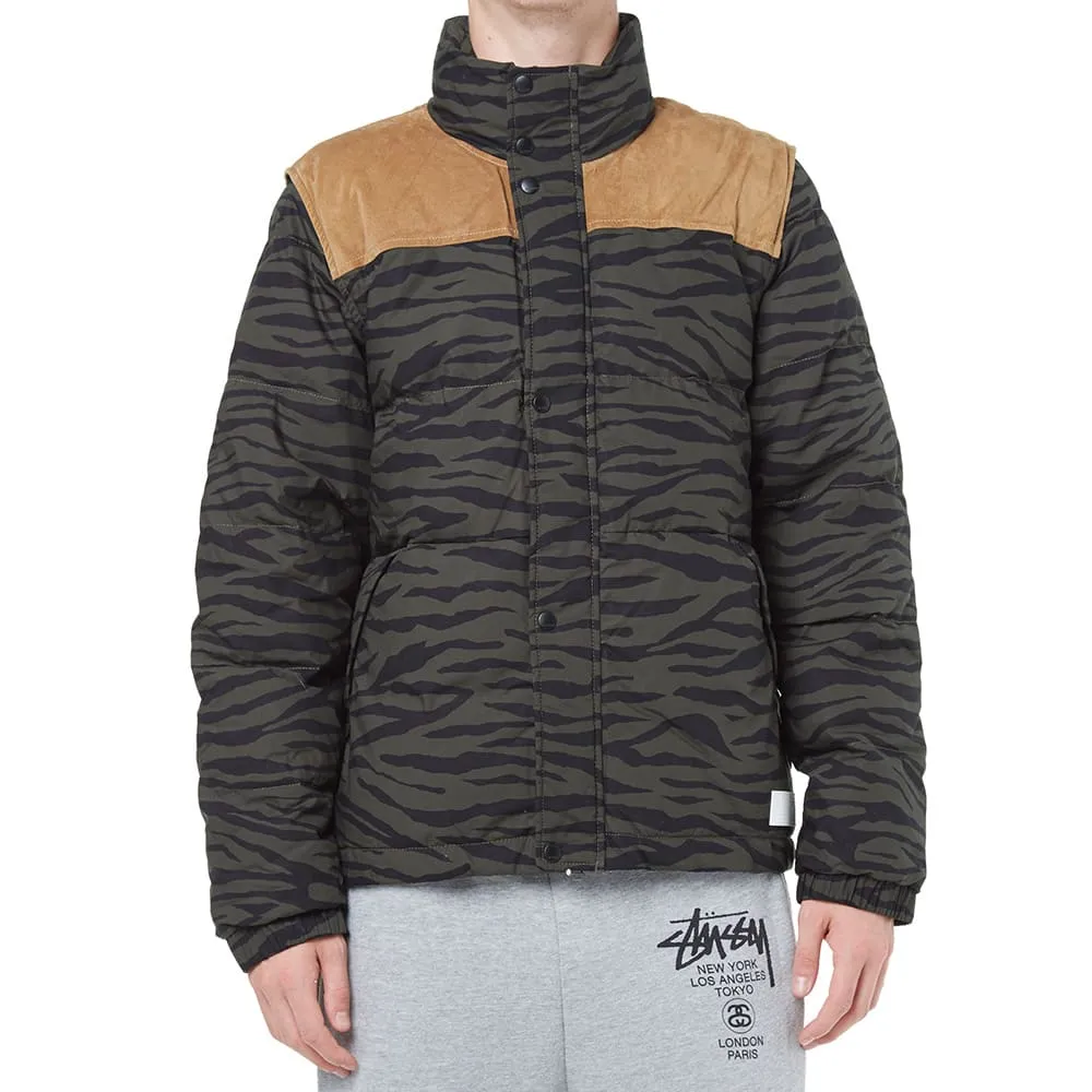 Adidas Tiger Camo Padded VestNight Cargo & Black