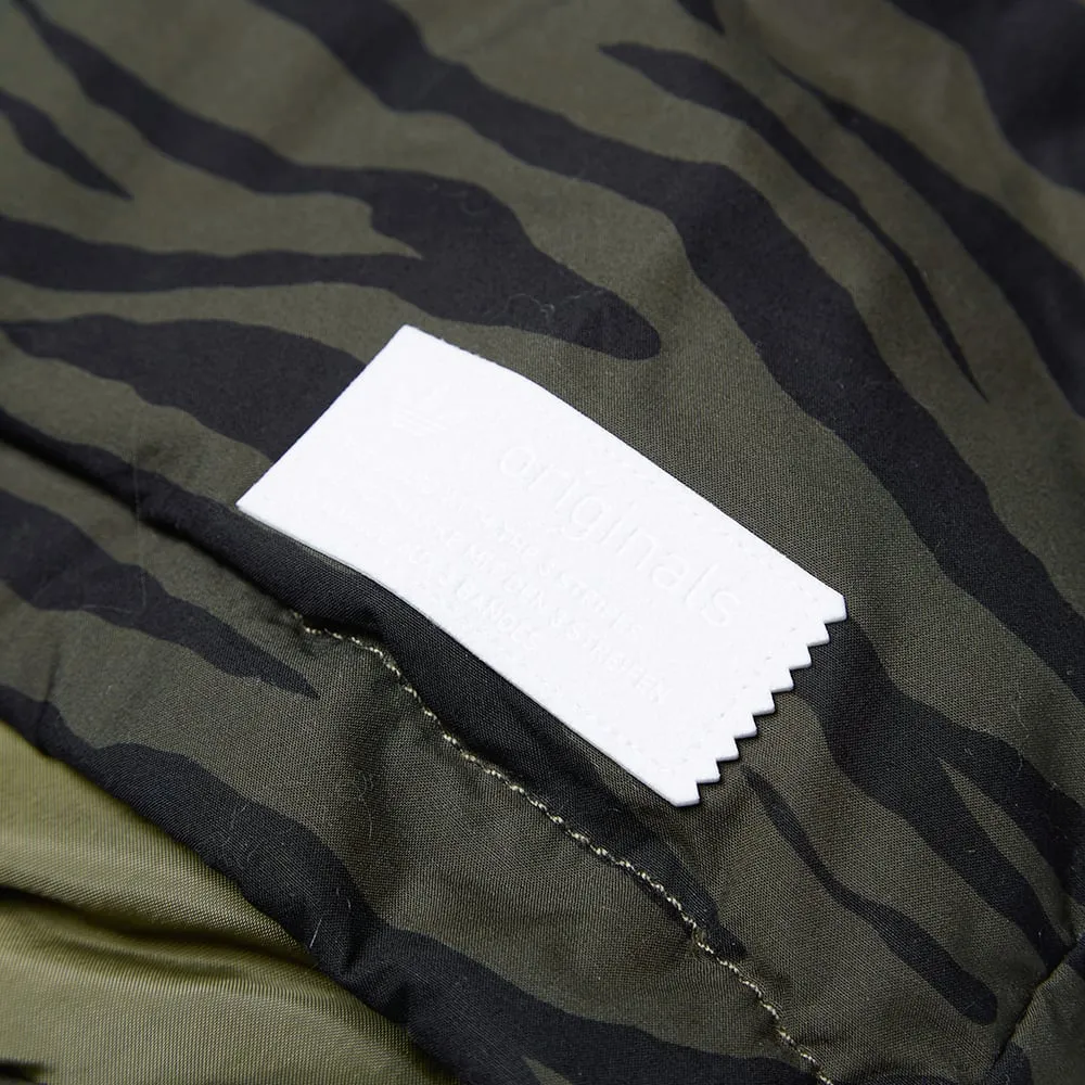 Adidas Tiger Camo Padded VestNight Cargo & Black