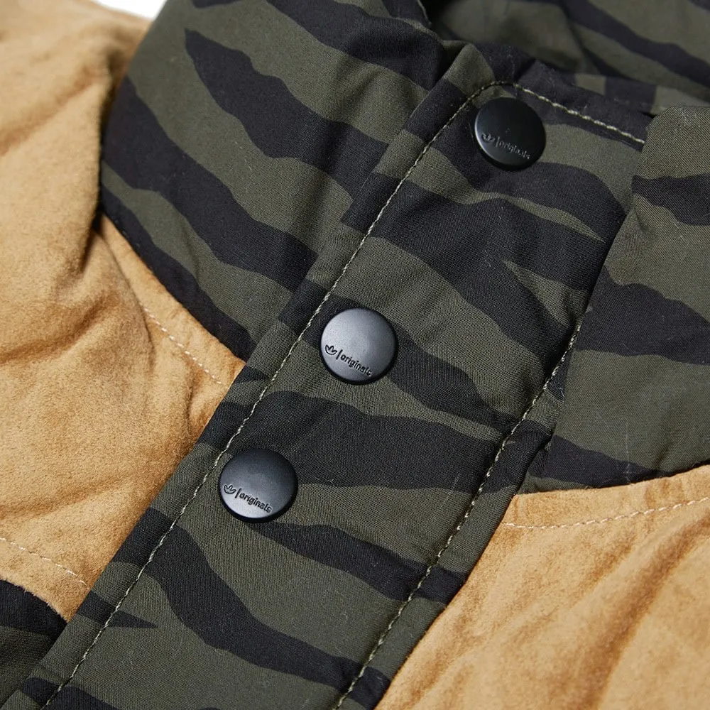 Adidas Tiger Camo Padded VestNight Cargo & Black