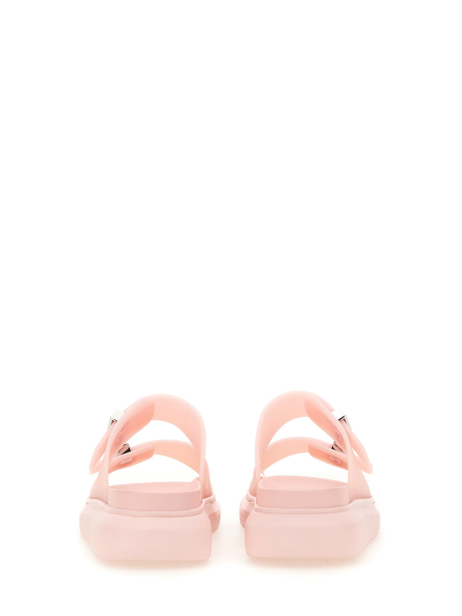 ALEXANDER McQUEEN    HYBRID OVERSIZE RUBBER SANDAL WITH LOGO