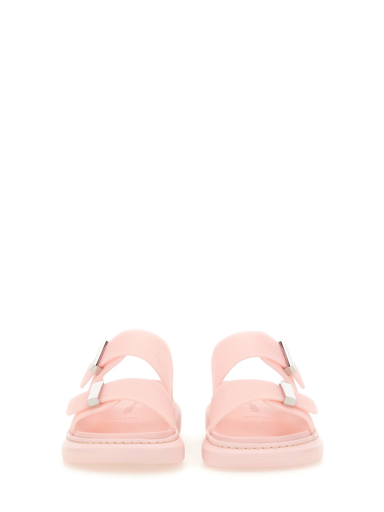 ALEXANDER McQUEEN    HYBRID OVERSIZE RUBBER SANDAL WITH LOGO