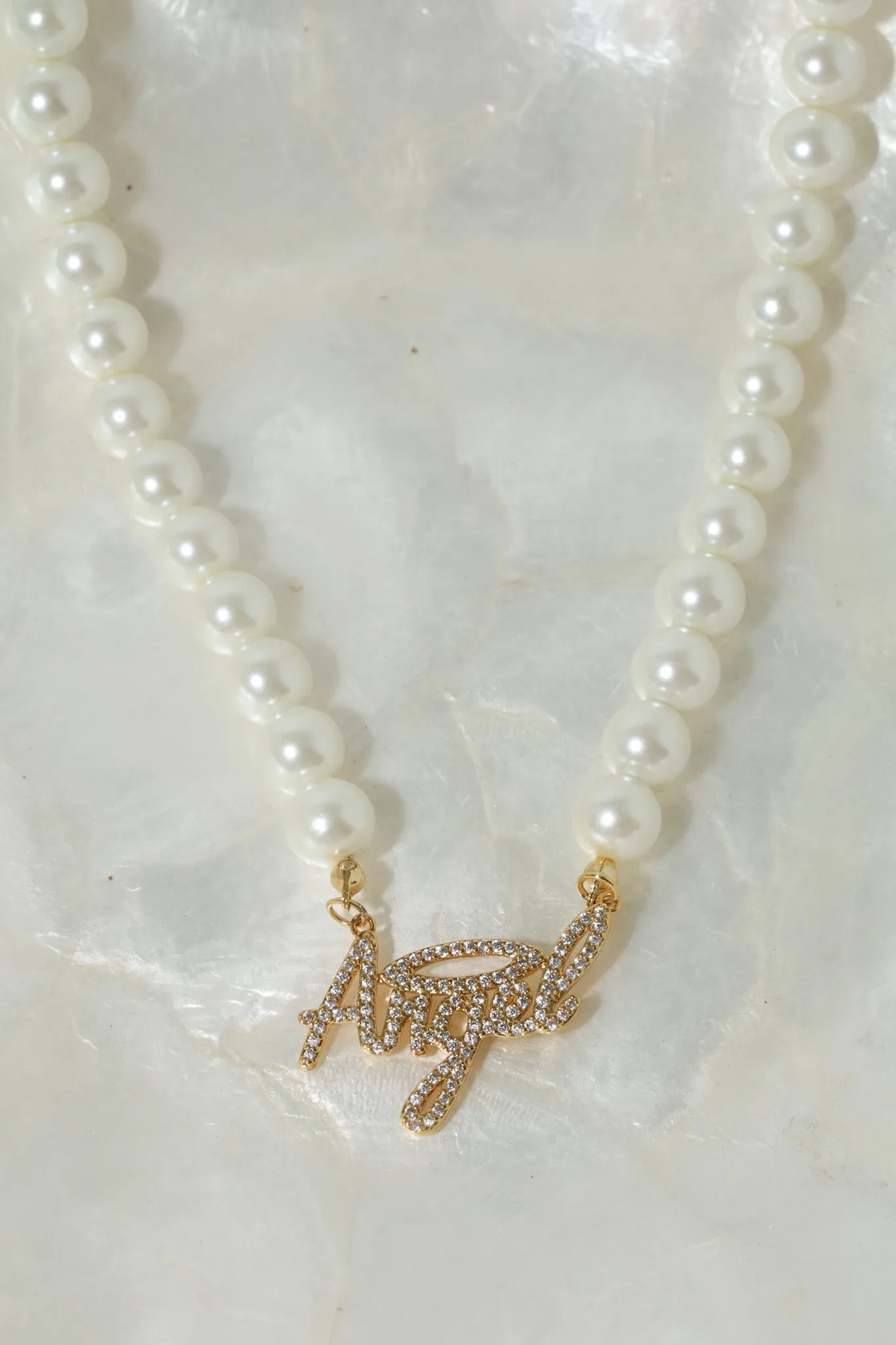 Angel Pearl Necklace