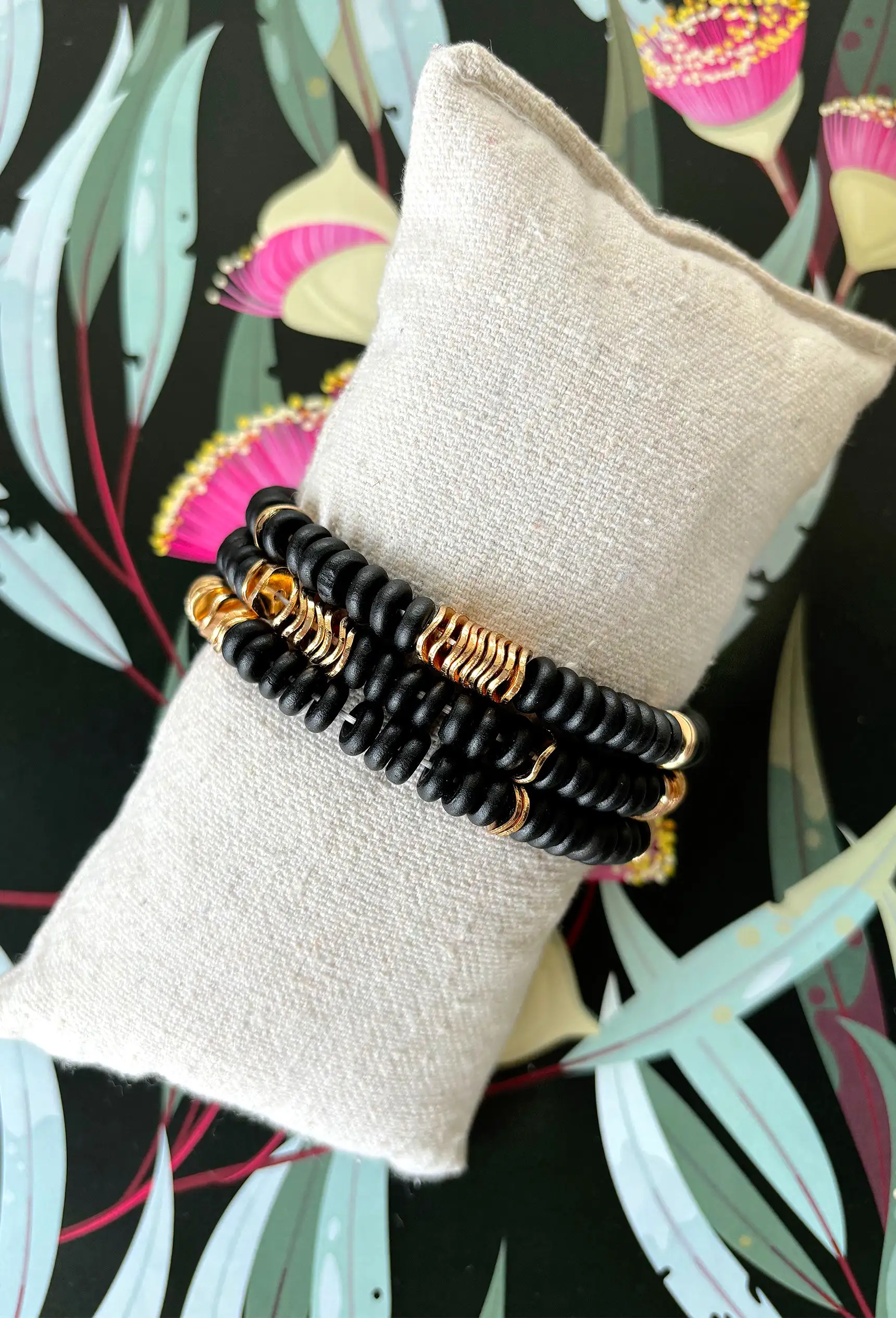 Another Reason Bracelet Set in Black