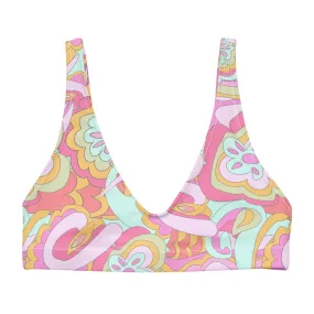 BELLA ECO PADDED BIKINI TOP | PINK DELICA