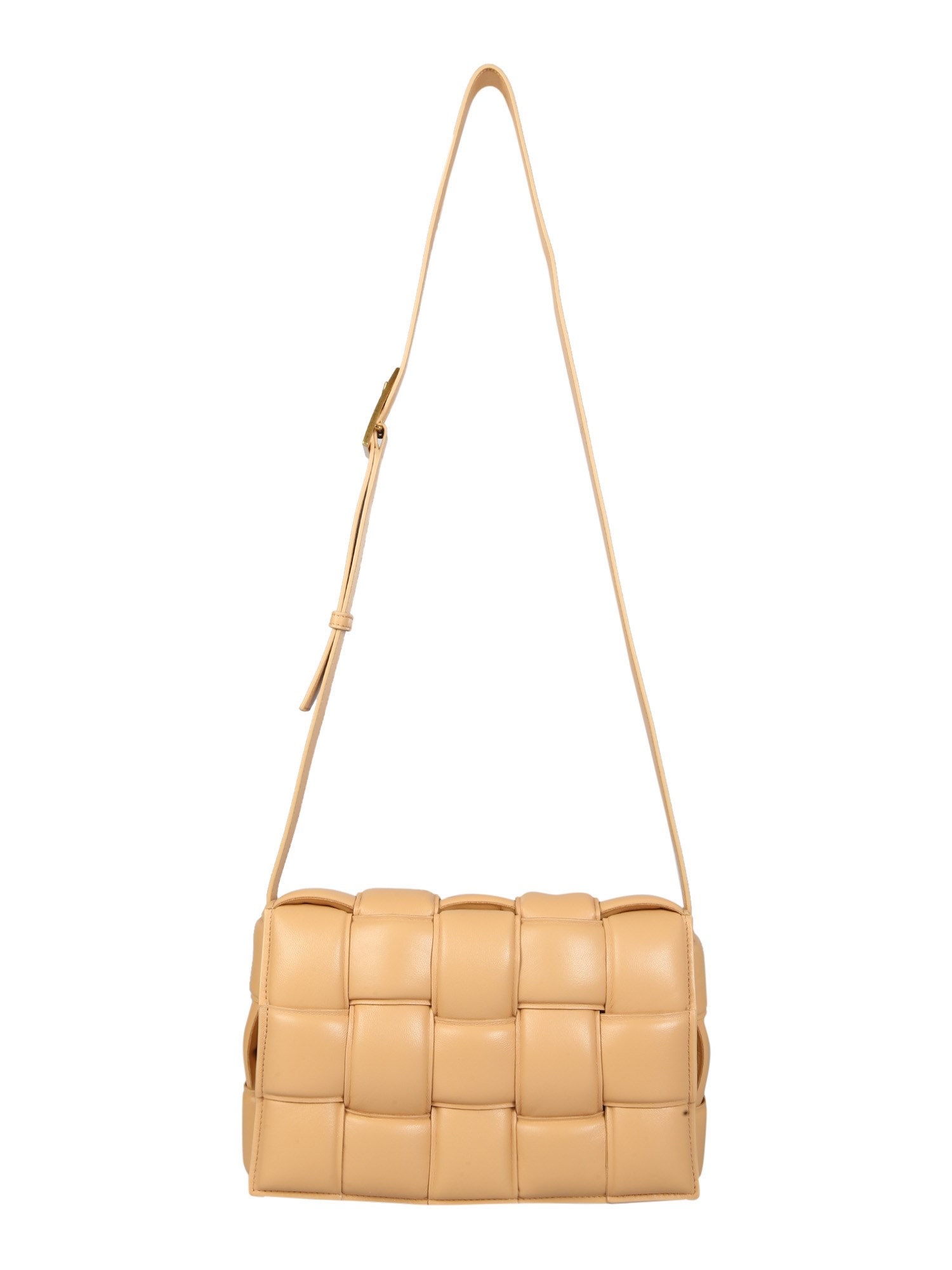 BOTTEGA VENETA    PADDED CASSETTE BAG WITH MAXI WOVEN PATTERN