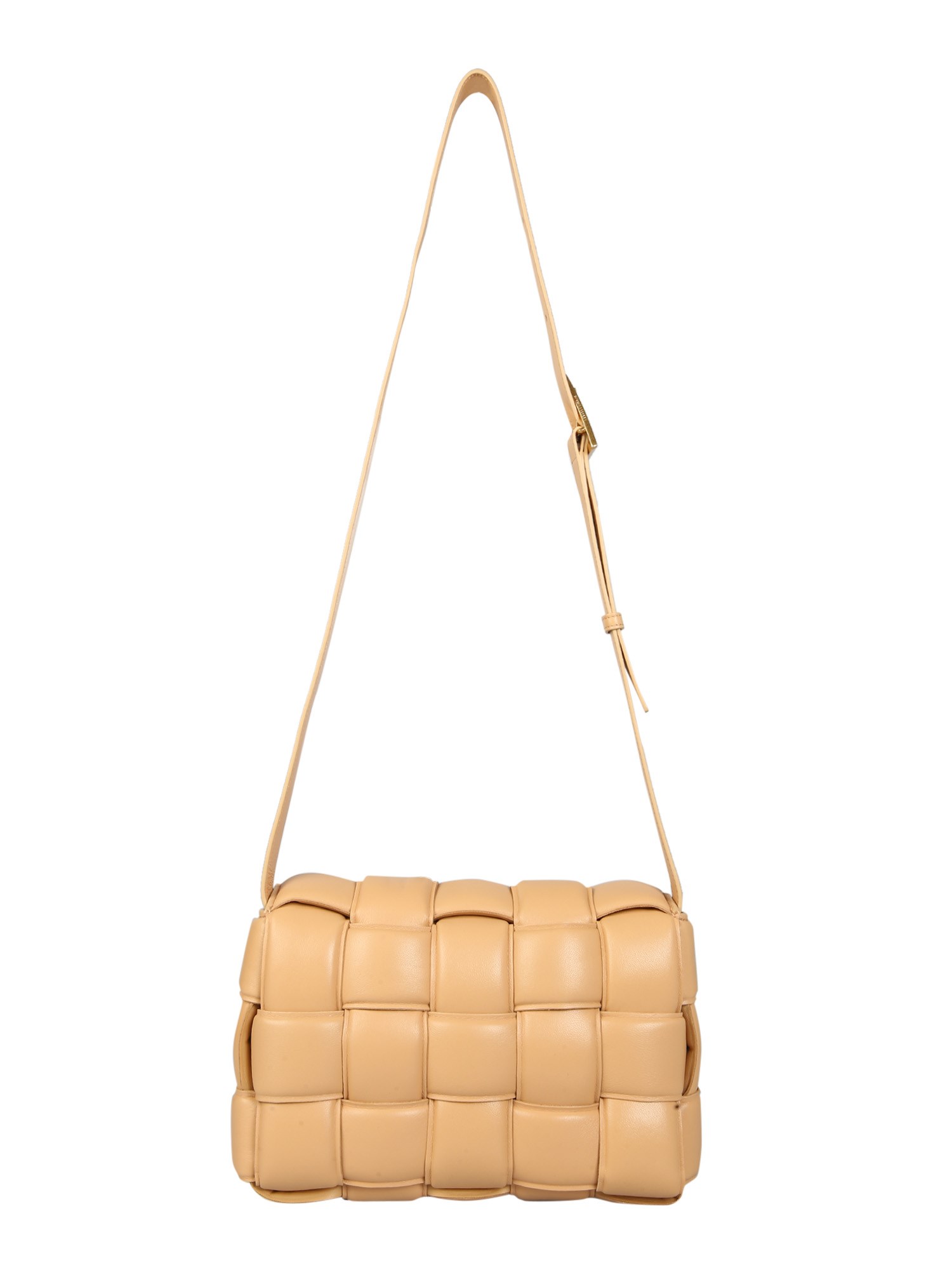 BOTTEGA VENETA    PADDED CASSETTE BAG WITH MAXI WOVEN PATTERN