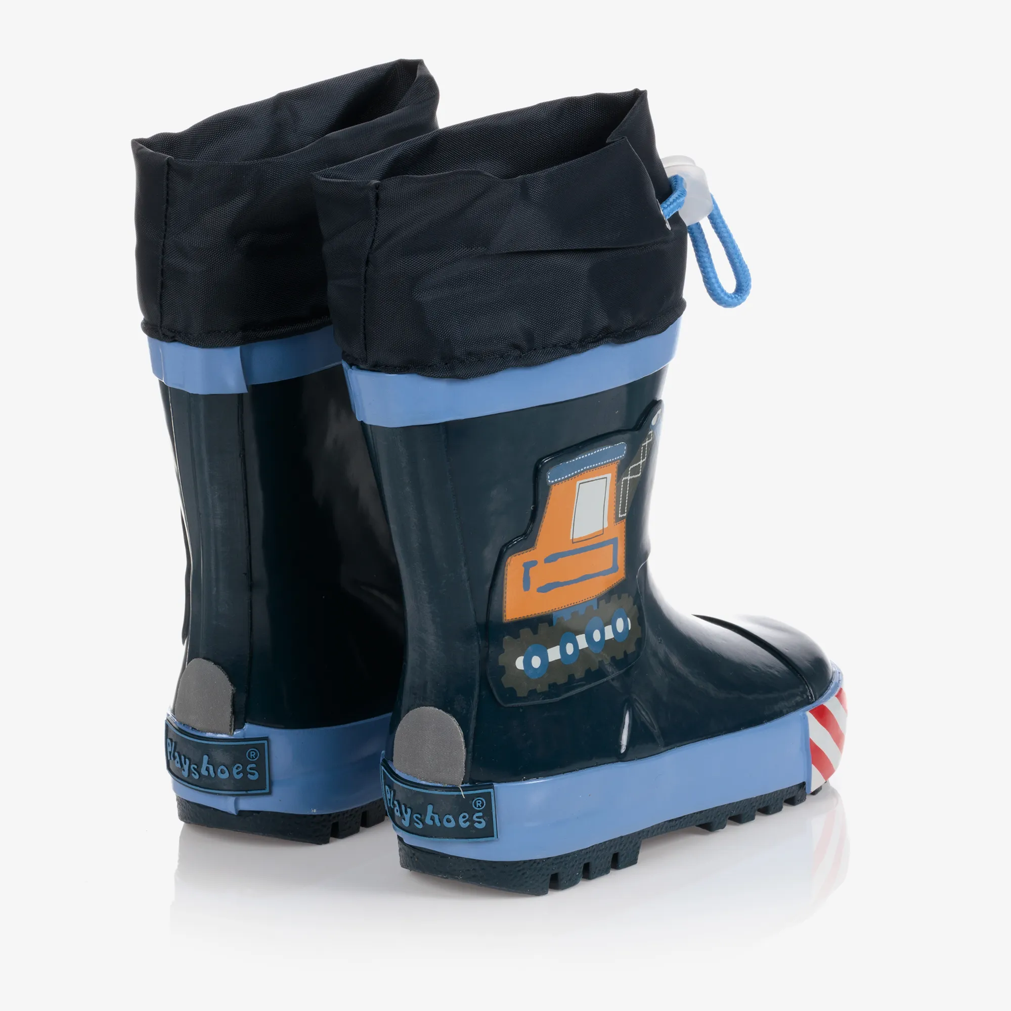 Boys Blue Digger Rain Boots