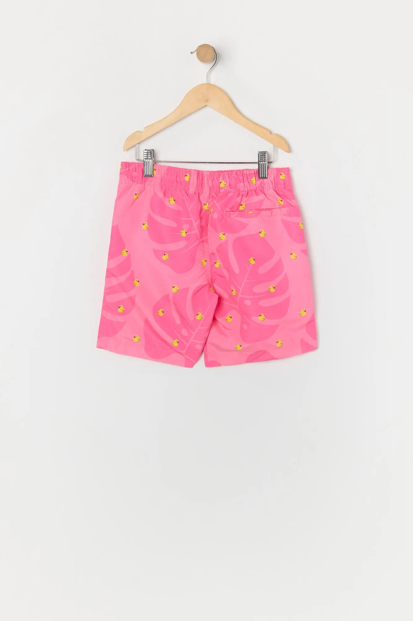 Boys Rubber Ducky Ditsy Print Board Short