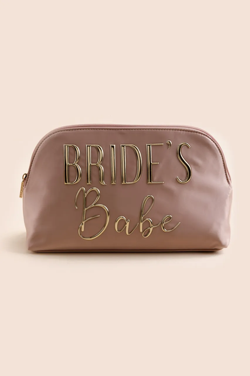 Bride Babe Cosmetic Pouch