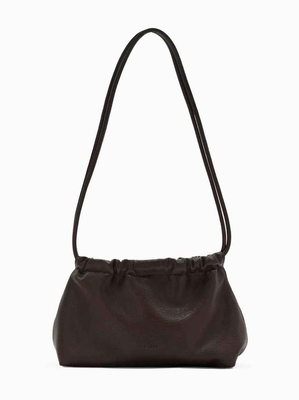 Brie Leon Alma Bag Mini in Chocolate Nappa