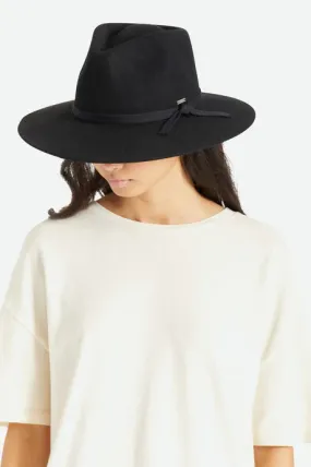 Brixton Joanna Felt Packable Hat - Black