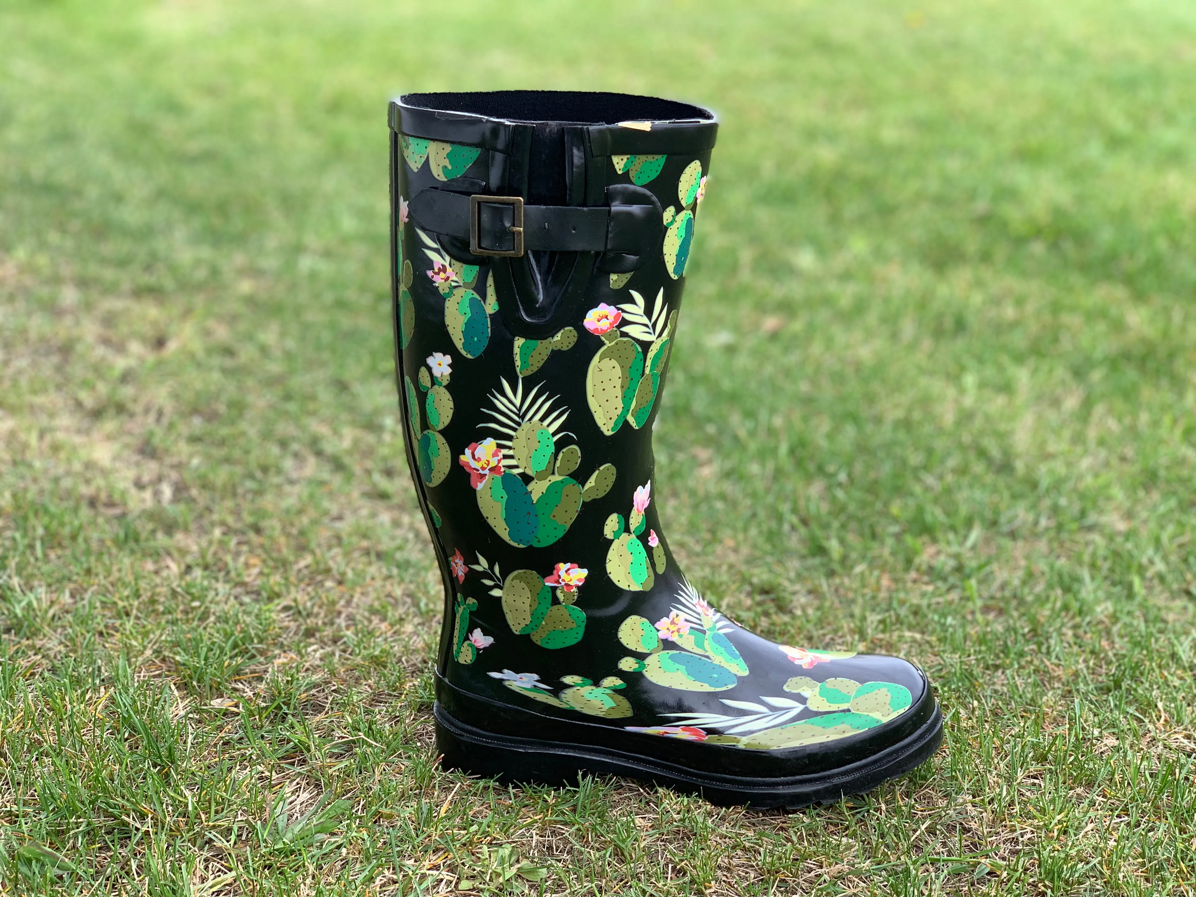 Cactus Rain Boots