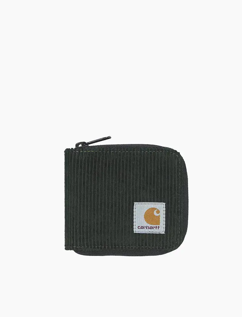 Carhartt WIP Flint Zip Wallet Dark Cedar