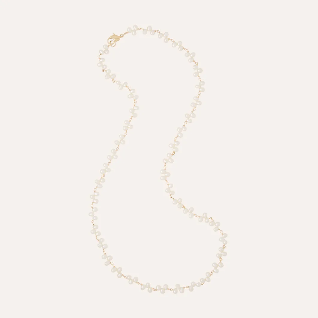 Caspian Cluster Freshwater Pearl Necklace