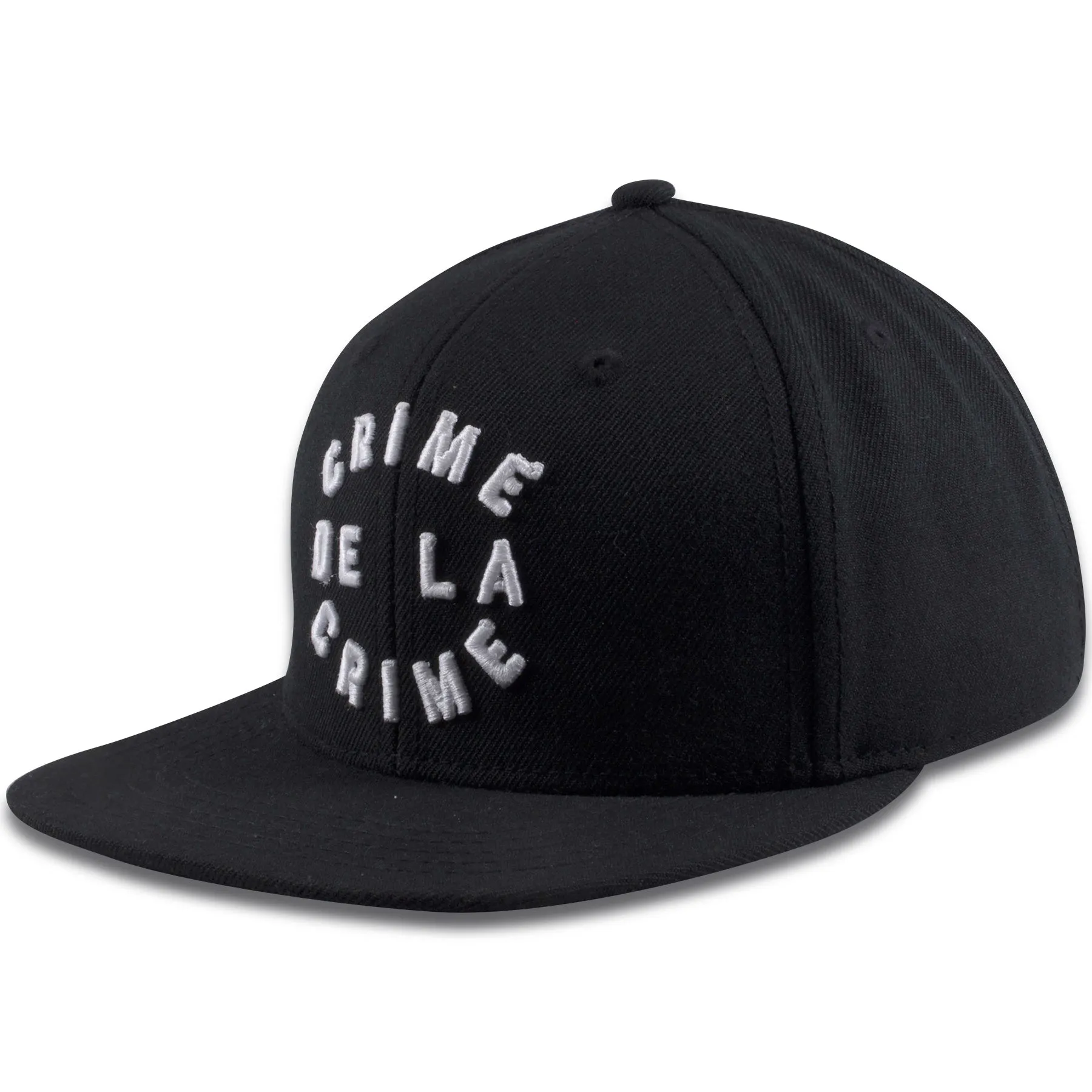 Crooks and Castles Crime De La Crime Black Snapback Hat