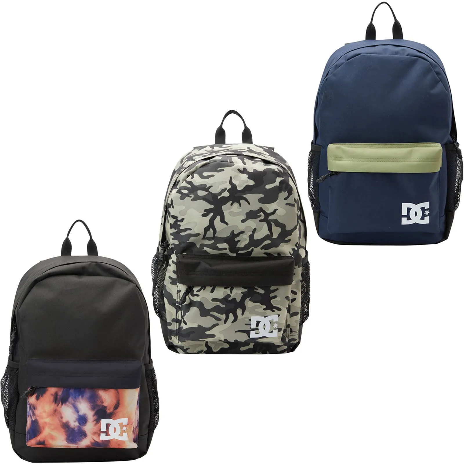 DC Shoes Adults Backsider Seasonal 20L Strap Travel Backpack Bag