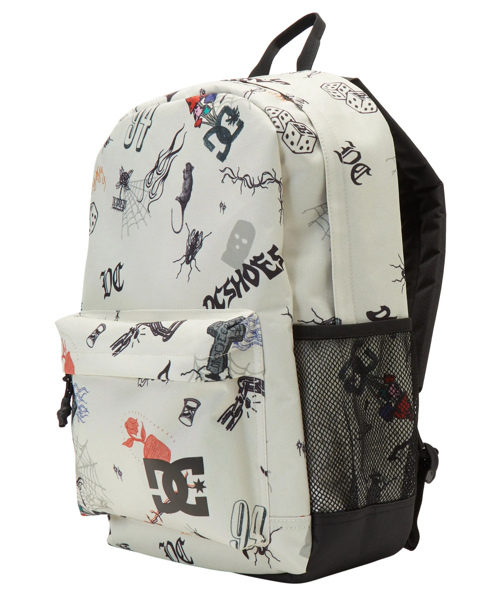 DC Shoes Adults Backsider Seasonal 20L Strap Travel Backpack Bag