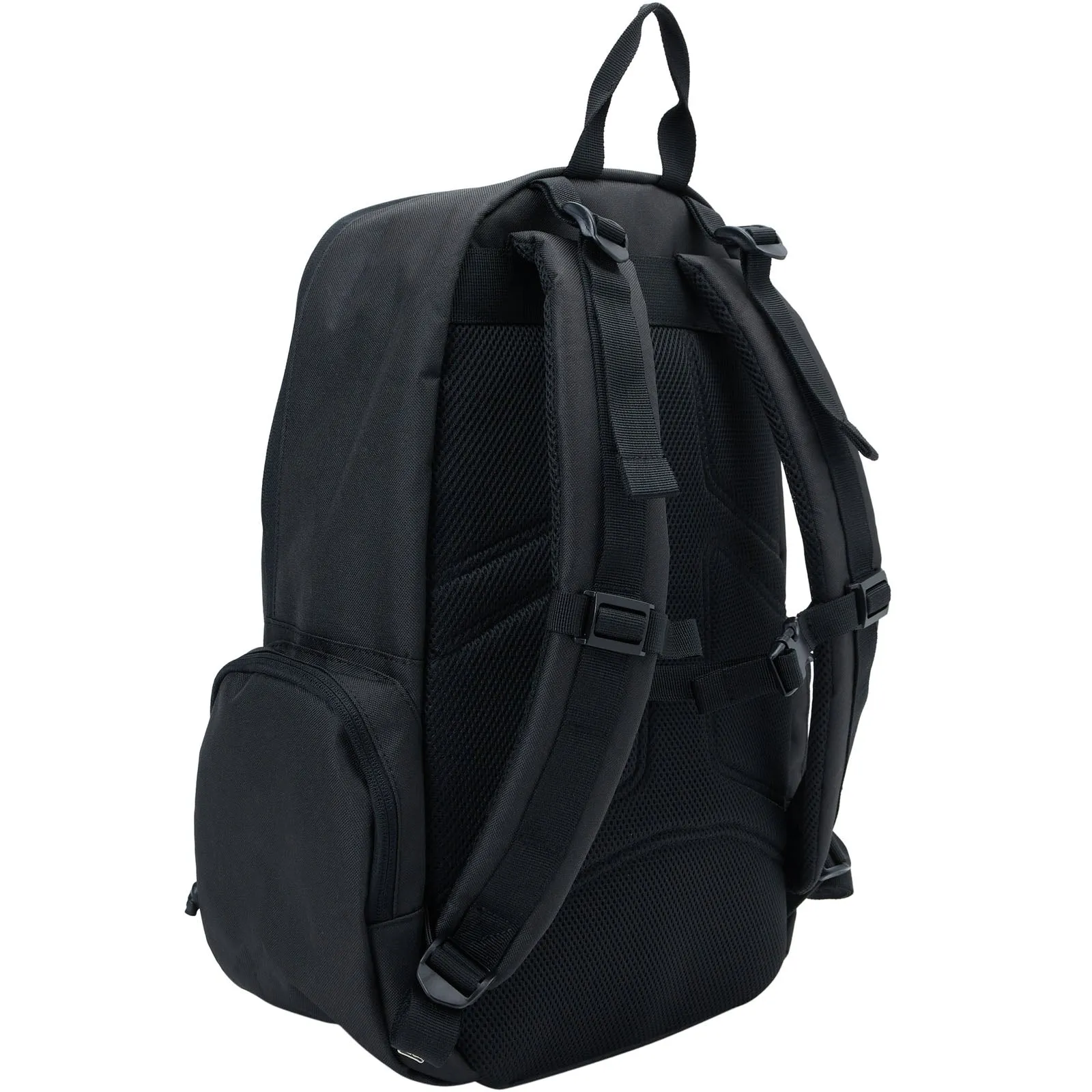 DC Shoes Adults Breed 25L External Skate Strap Travel Backpack Bag - Black