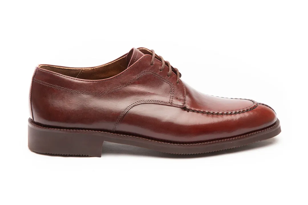 Derby with Rubber Sole 624 Burgundy