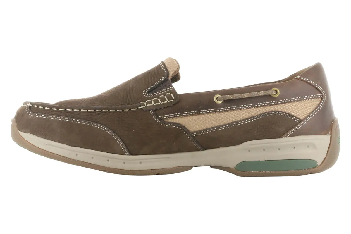 Dunham Captain Venetian Slip On Boat Shoe Java