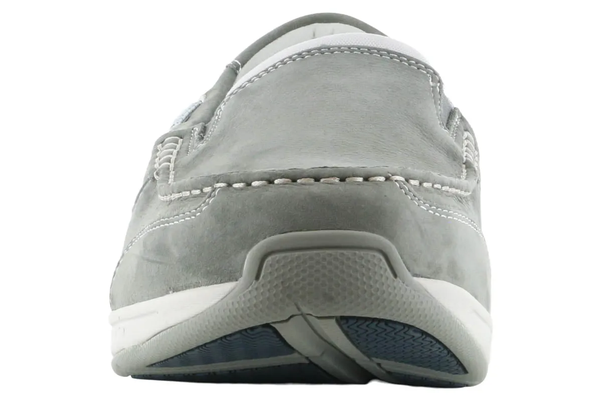 Dunham Captain Venetian Slip On Grey