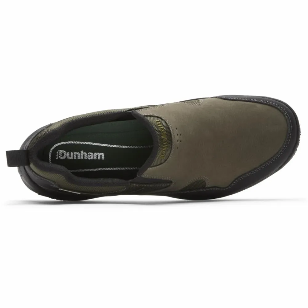 Dunham Men's Cloud Plus Slip On Ludlow Green 4E