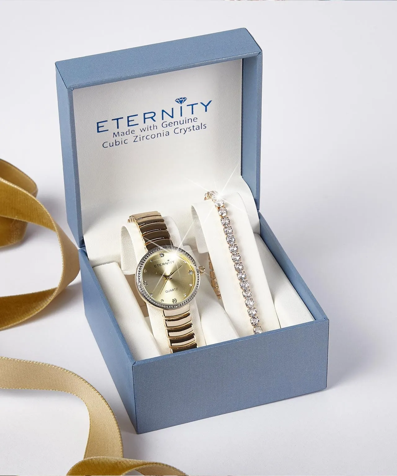 Eternity Watch & Bracelet Set