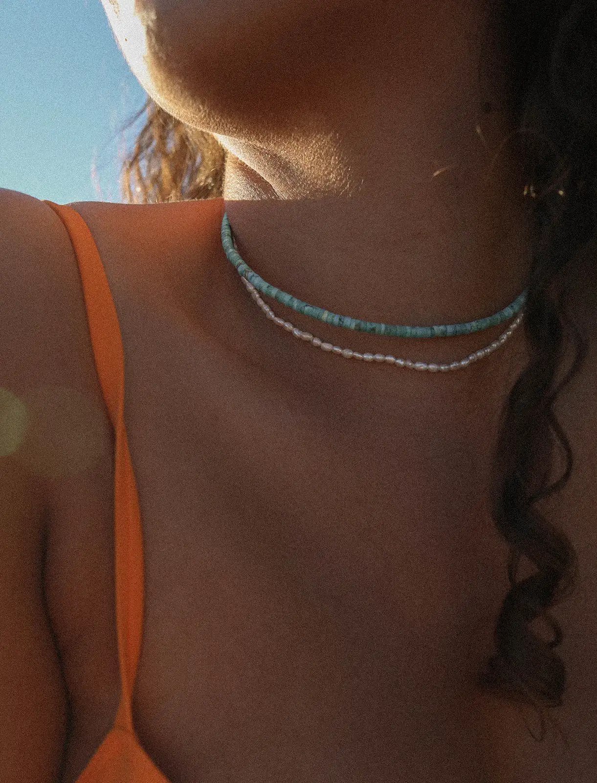 Faero Petite Pearl Necklace