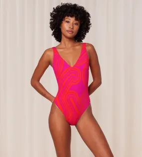 Flex Smart Padded Swimsuit - Pink