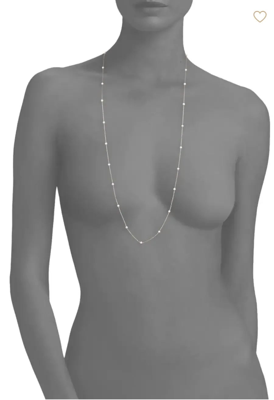 Floating Pearl Necklace