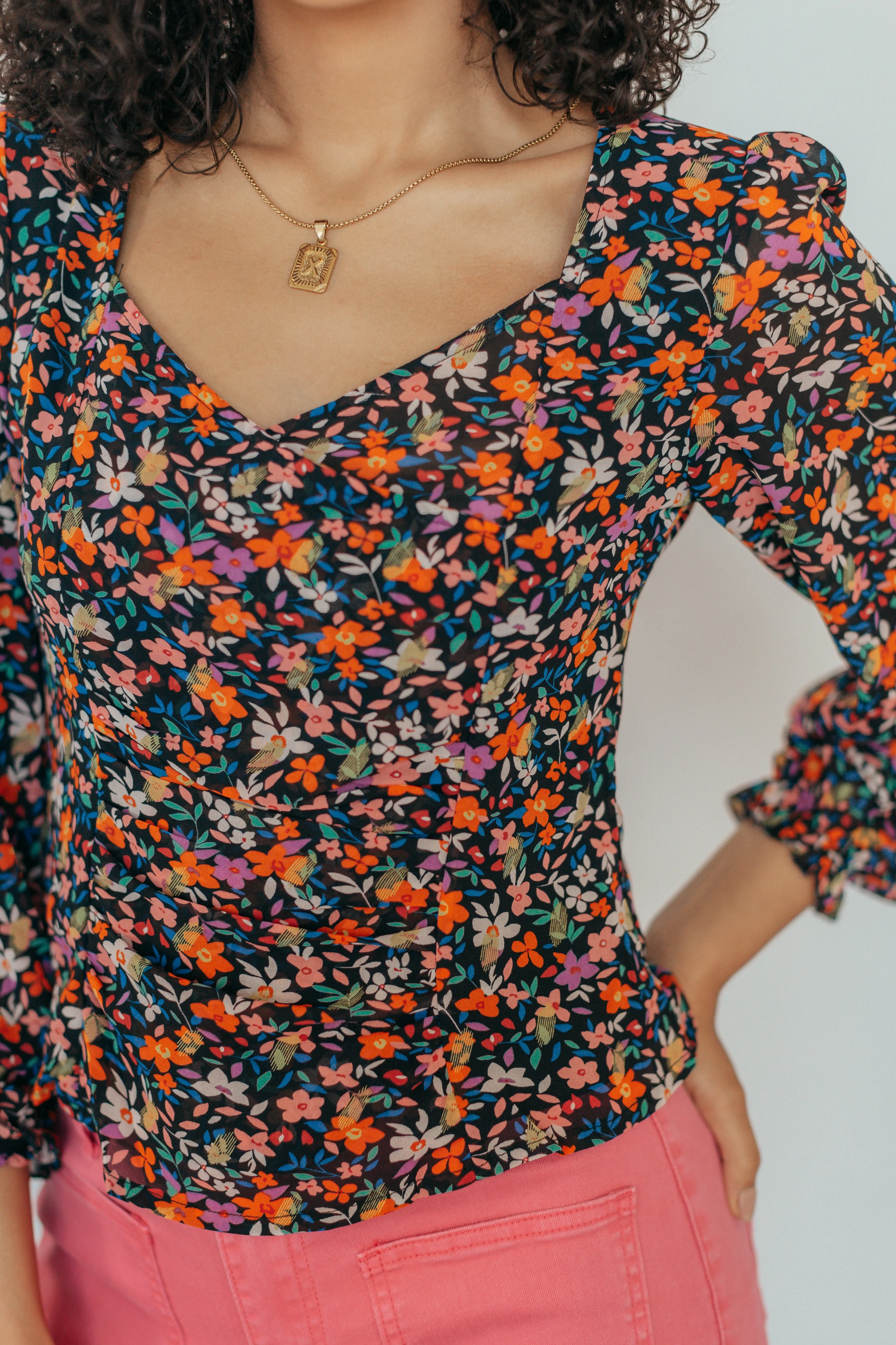 Floral Everyday Top