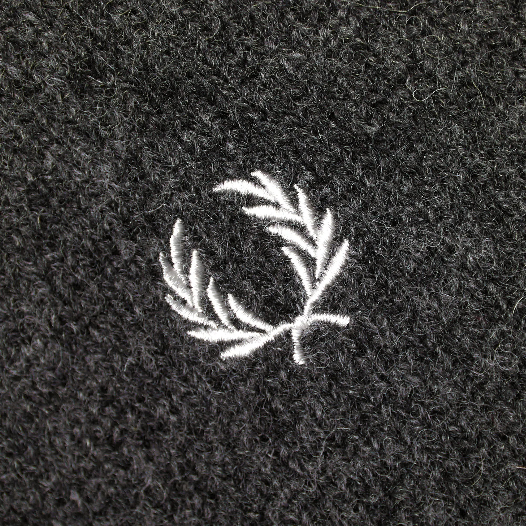 Fred Perry Shetland Wool CardiganGraphite Marl