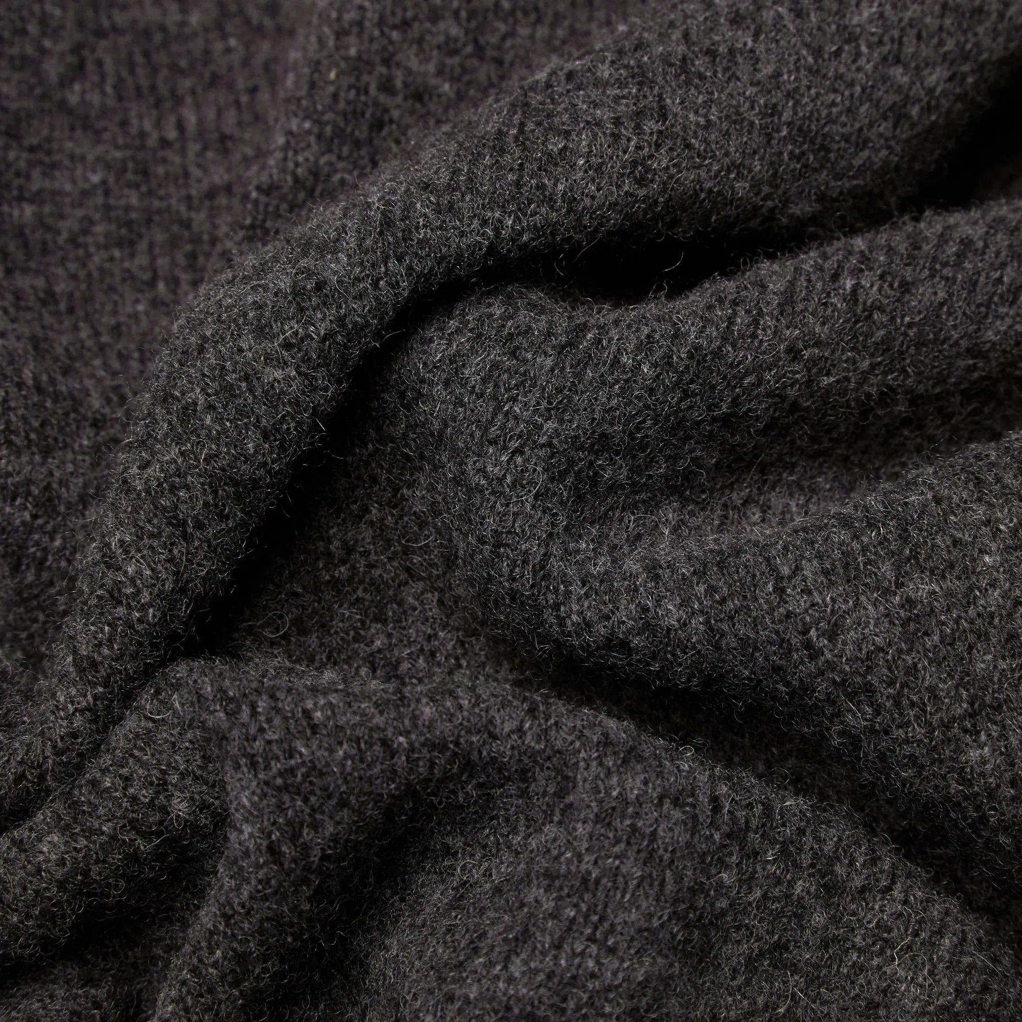 Fred Perry Shetland Wool CardiganGraphite Marl