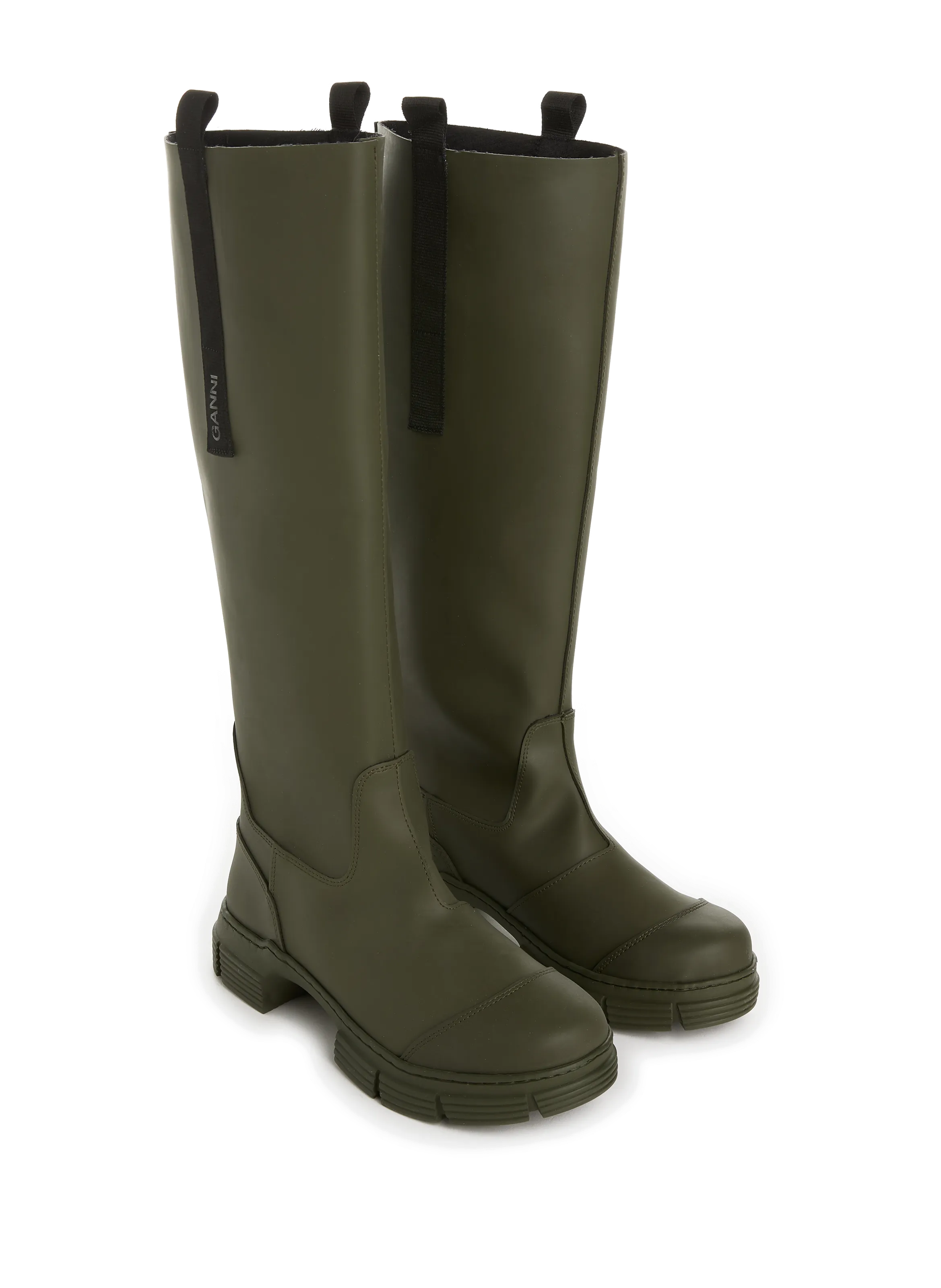 GANNI  Rain boots  - Green