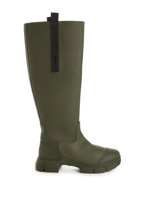 GANNI  Rain boots  - Green