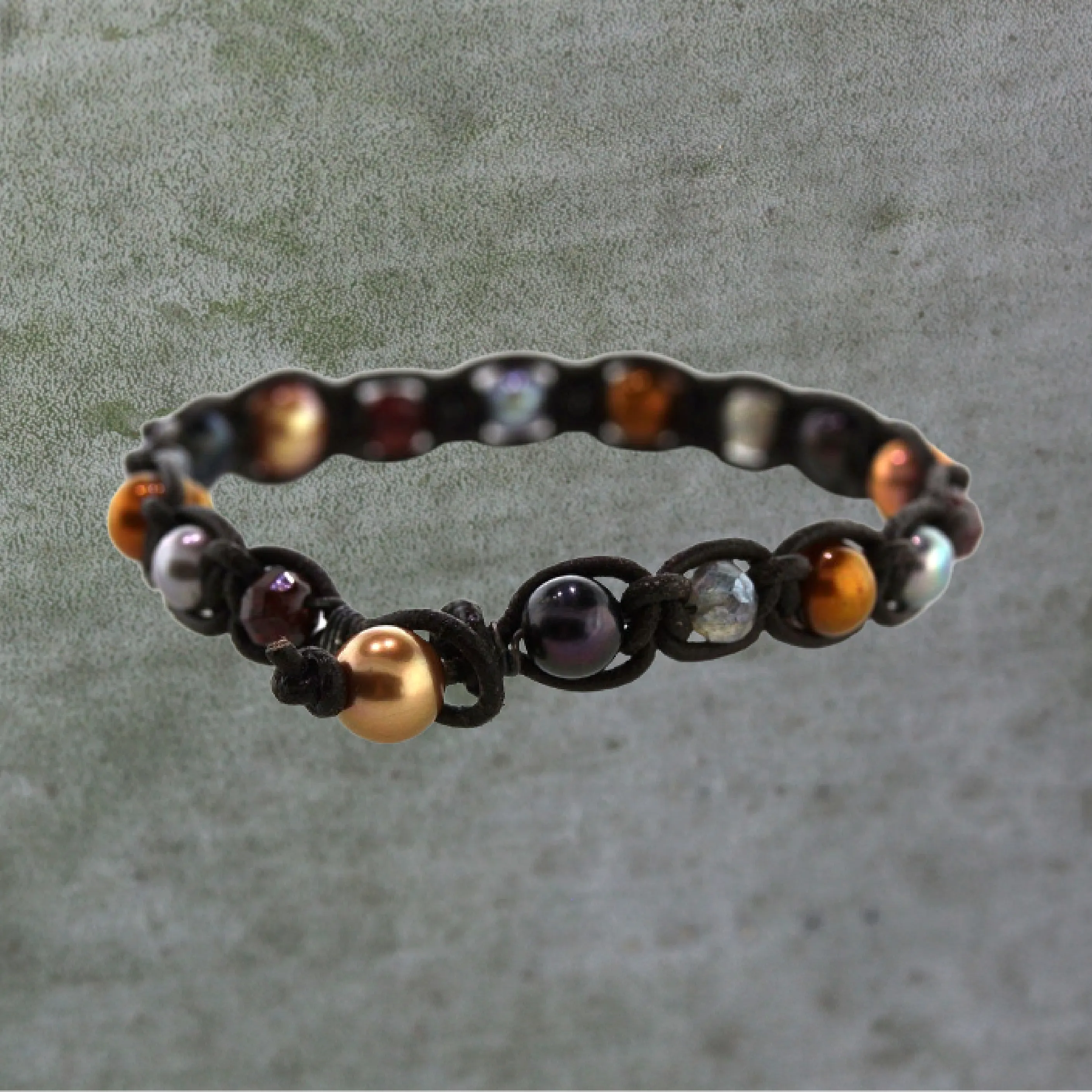 Gemstone & Pearl Bracelet