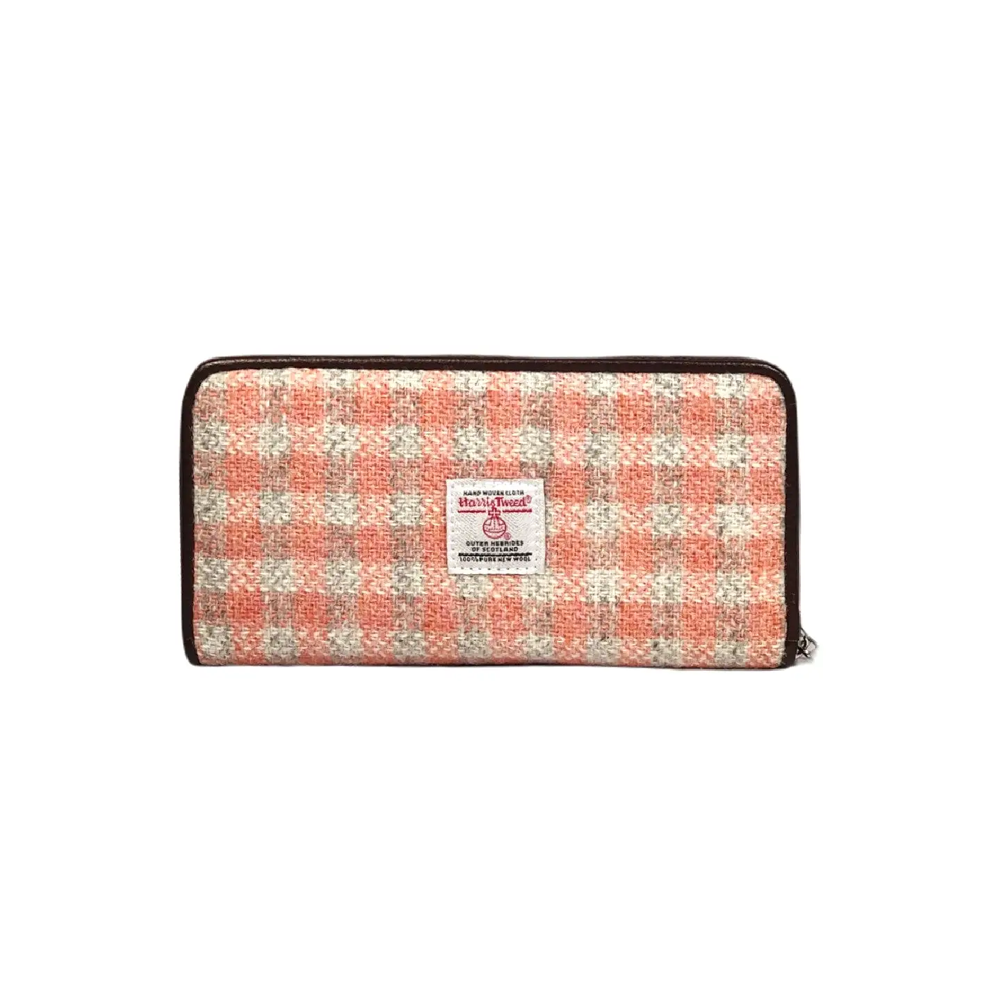 Harris Tweed Long Zip Wallet [21 Colors ]