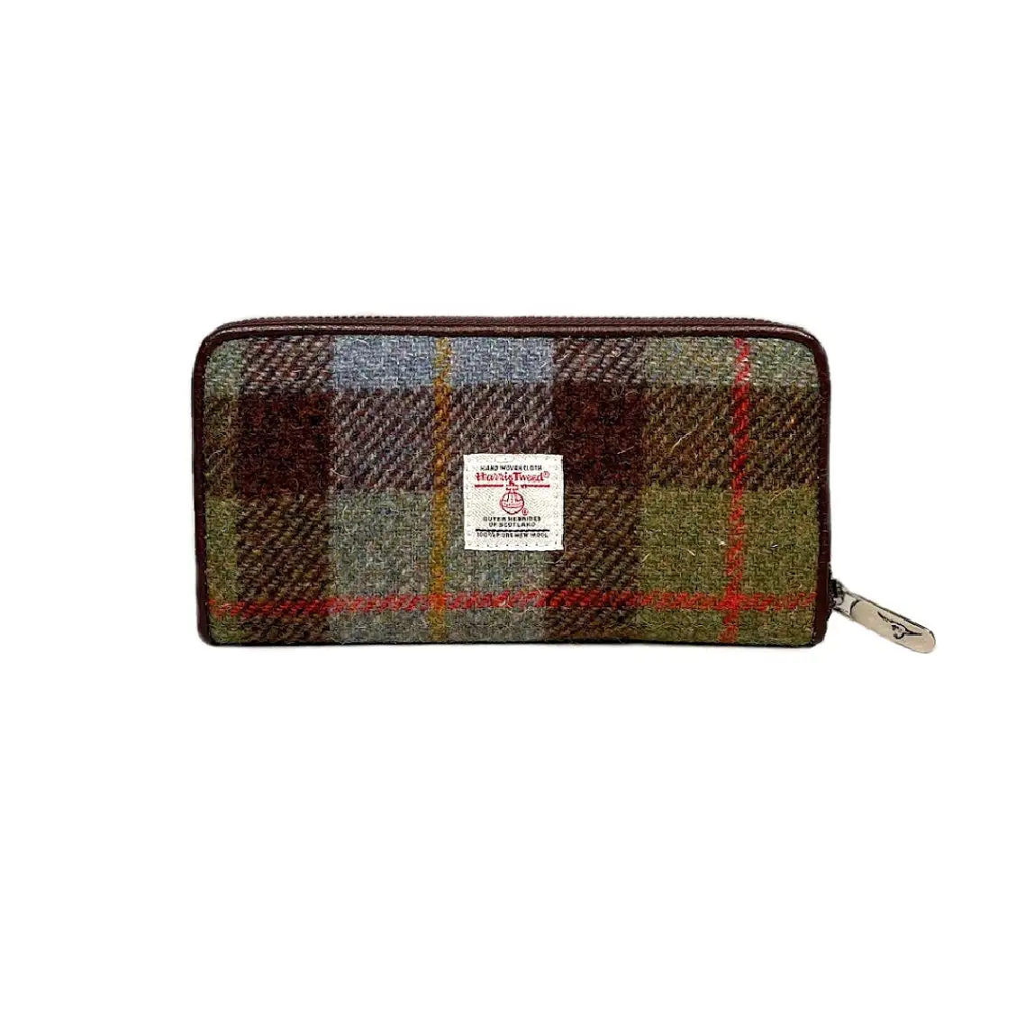 Harris Tweed Long Zip Wallet [21 Colors ]