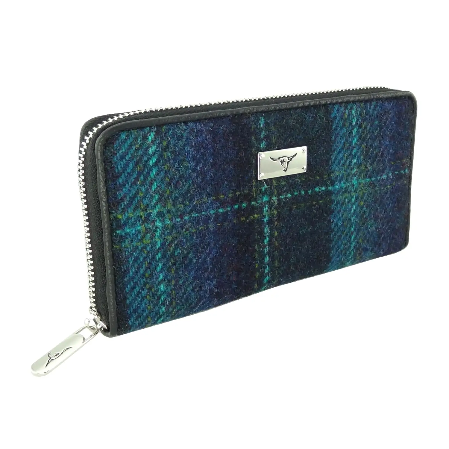 Harris Tweed Long Zip Wallet [21 Colors ]