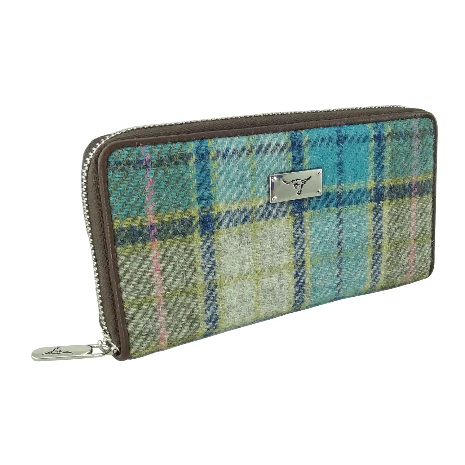 Harris Tweed Long Zip Wallet [21 Colors ]