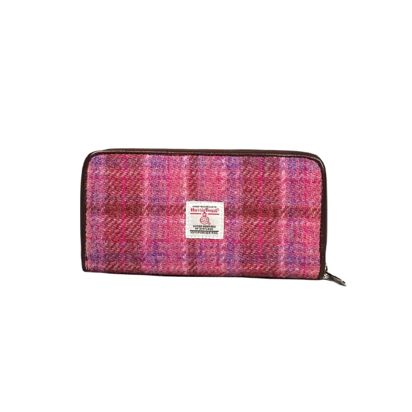 Harris Tweed Long Zip Wallet [21 Colors ]